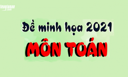 Đề thi thử THPT Quốc gia môn Toán năm 2021