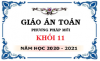 Giáo án toán 11 PP mới 2020 - Đạ cương về đường thẳng và mặt phẳng - File word